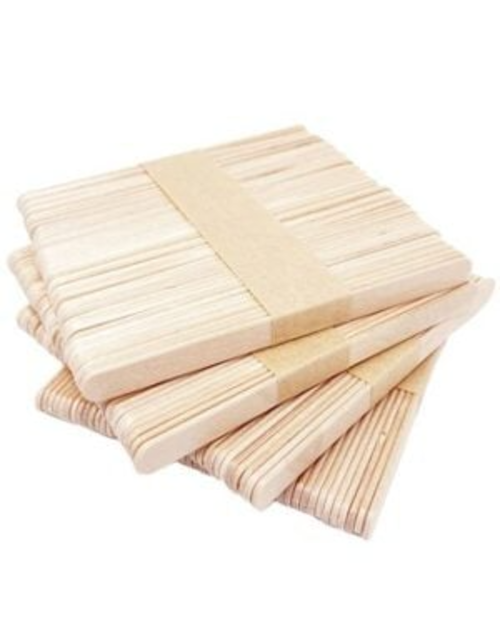 Wooden Waxing Disposable Applicator  - 200 Applicators
